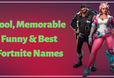 Cool Fortnite Names