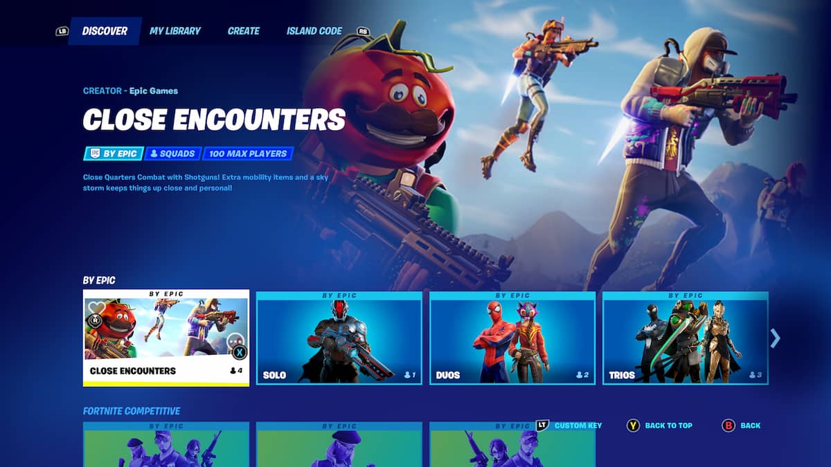 How to Play Close Encounters Mode in Fortnite
