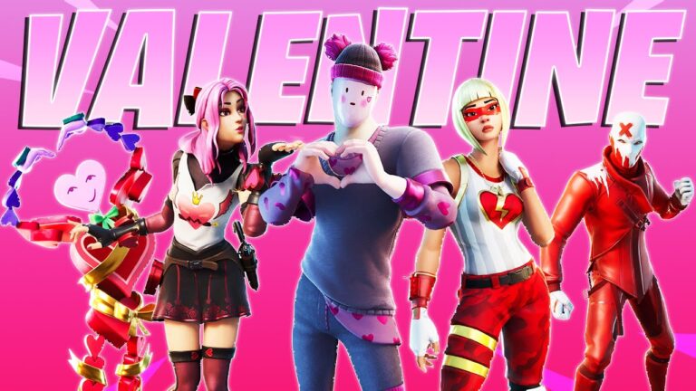 llama skin fortnite valentines day