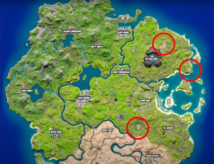 Where Are the Ruins in Fortnite Chapter 3?