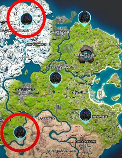 Where to find Fortnite IO Guards and eliminate IO forces
